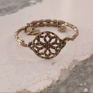 Alex and Ani Lotus Wrap Bracelet
